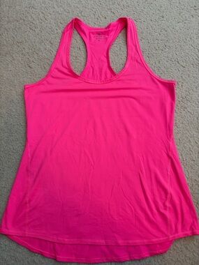 Women’s Athleta Neon Hot Pink Racerback Tank
